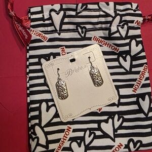 Brighton Black and White Heart Pattern Bag